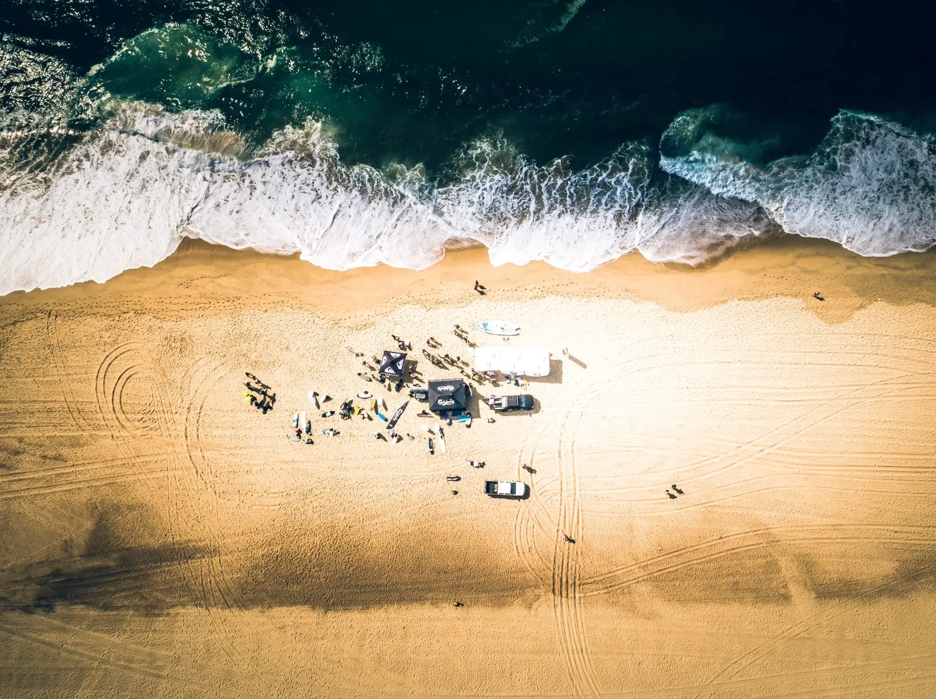 Contest, vue drone